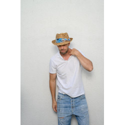 KRYSI Chapeau petit bord brulée | Herman Belgium