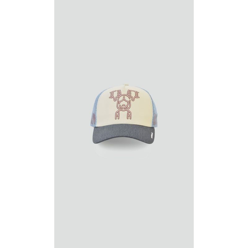STITAS Casquette baseball trucker américaine tricolore avec mesh souple | Herman Belgium