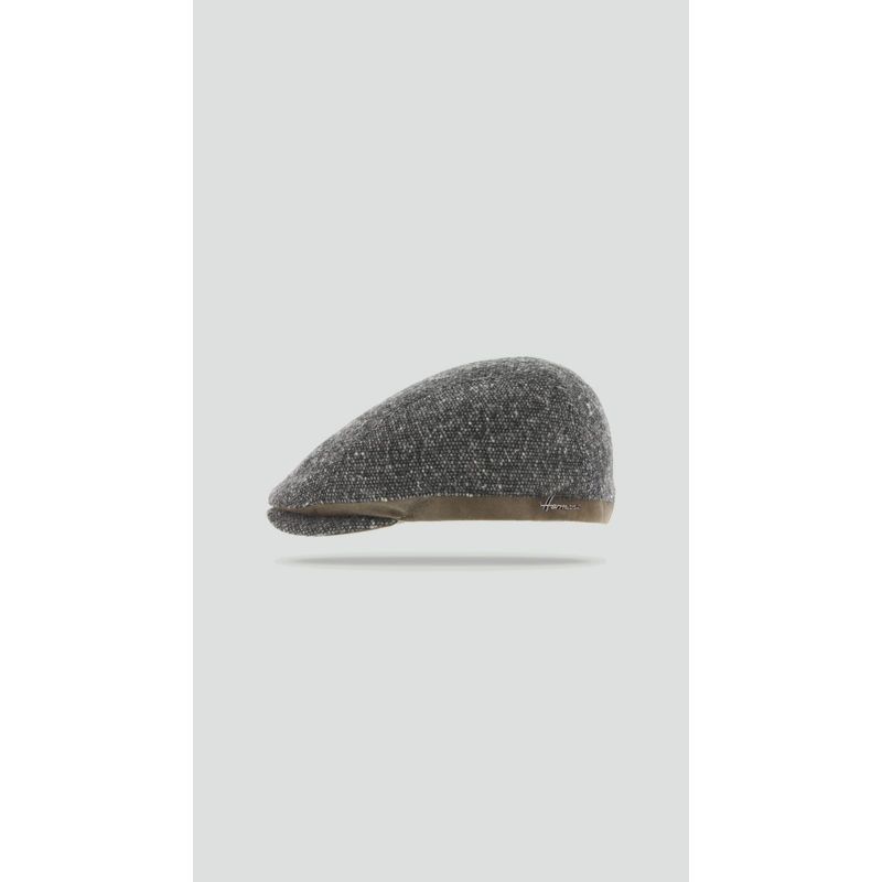 GRASBERG Casquette plate tweed avec bord en | Herman Belgium