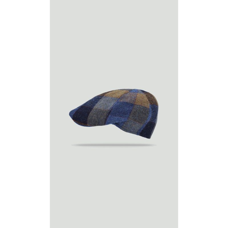 Pacific Flat cap with 6 panels made of wool | Herman Belgium