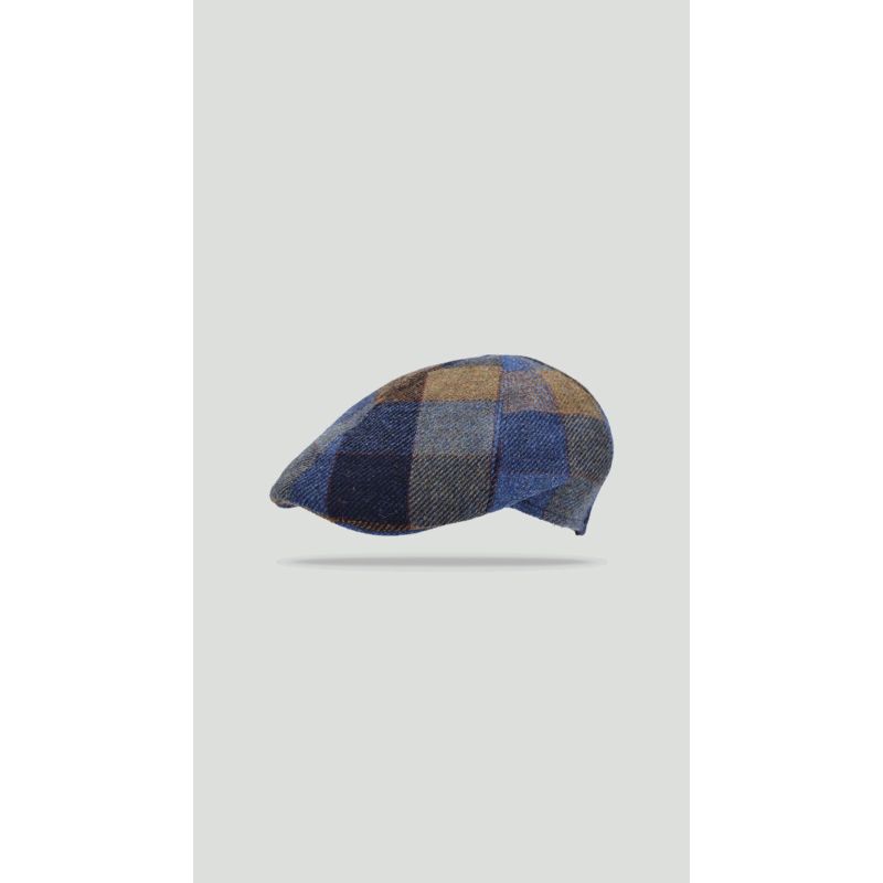 Pacific Flat cap with 6 panels made of wool | Herman Belgium