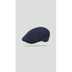 Pony Flat cap in plain wool and cashmere | Herman Belgium