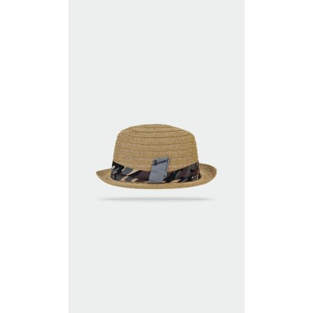KELA Chapeau petit bord "brooklyn" en paille papier unie | Herman Belgium