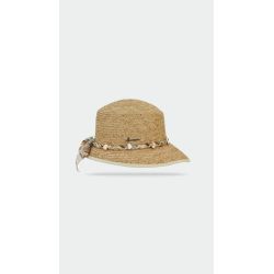 LUCINA Casquette en paille raphia naturelle | Herman Belgium