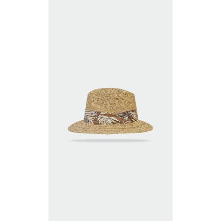 PARAISO Large brim hat in natural raffia | Herman Belgium
