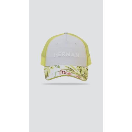 COTIS Casquette baseball avec mesh rigide, visière sandwich avec un imprimé tropical | Herman Belgium