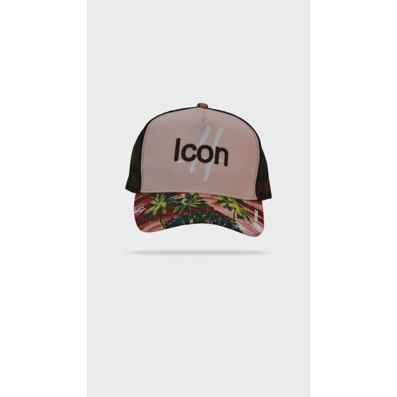 NYRA Casquette baseball ICON avec mesh, visière avec un imprimé tropical | Herman Belgium