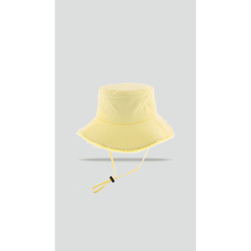 KORBEN Plain cotton bucket hat with chin | Herman Belgium
