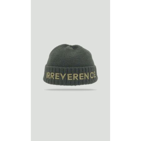 SATY Plain beanie with embroidery on the | Herman Belgium