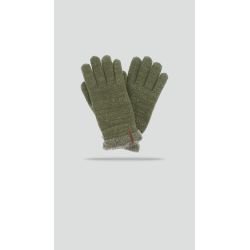 OSLO Effen gebreide dameshandschoenen met | Herman Belgium