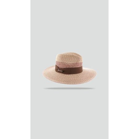 MAYA Large-brimmed hat made of sewn, | Herman Belgium