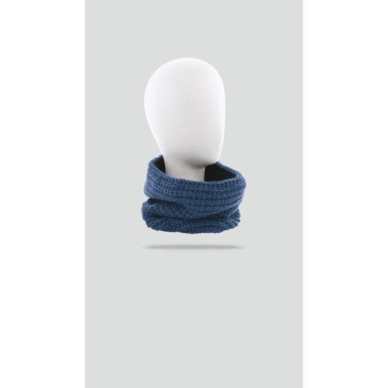 PULSE 009 Plain adult neck warmer knitted with | Herman Belgium