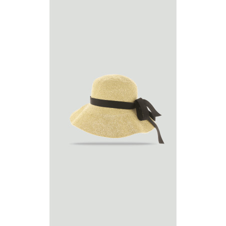 MILLIE Chapeau femme en paille souple, | Herman Belgium