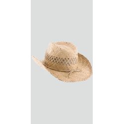 VEGA Cowboyhut aus natürlichem Stroh | Herman Belgium
