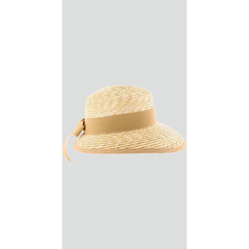DAPHNE Women's straw cap with ribbon and | Herman Belgium
