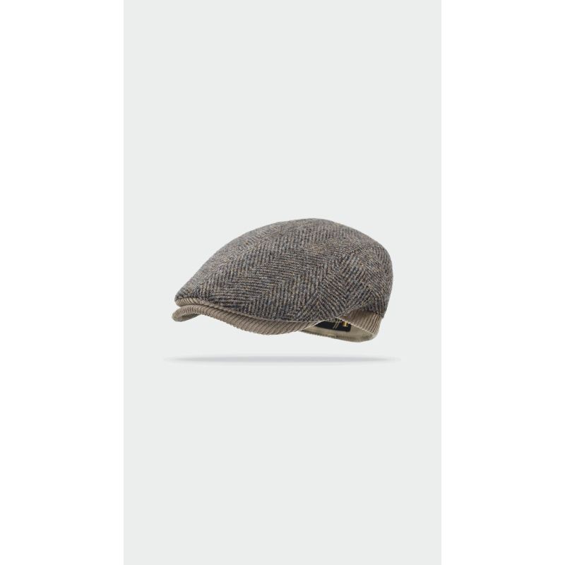 DARILAN Casquette plate classique en laine vierge | Herman Belgium