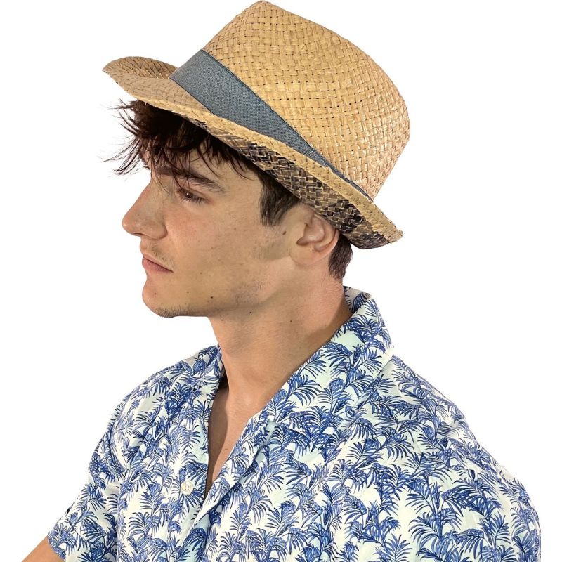 COLMAN Hoed met kleine rand van licht, | Herman Belgium