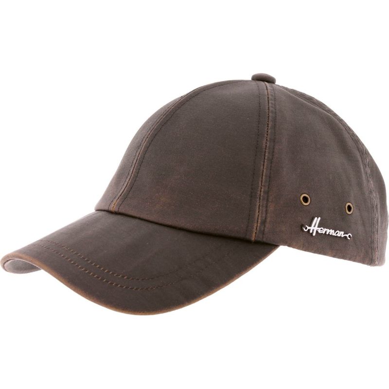 Casquette baseball Herman imperméable avec œillets métalliques