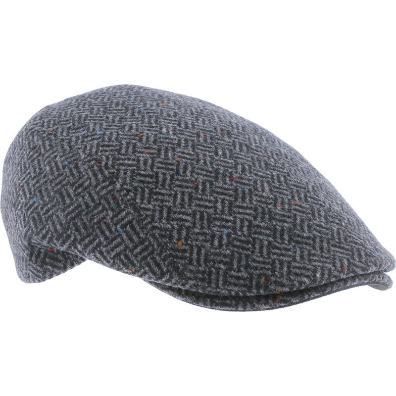 CONNORS Flat cap in heather | Herman Belgium