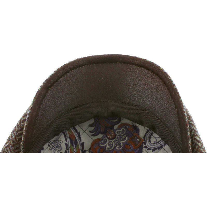 CONNORS Flat cap in heather | Herman Belgium