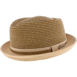 CORFOU Chapeau Porkpie en paille papier | Herman Belgium