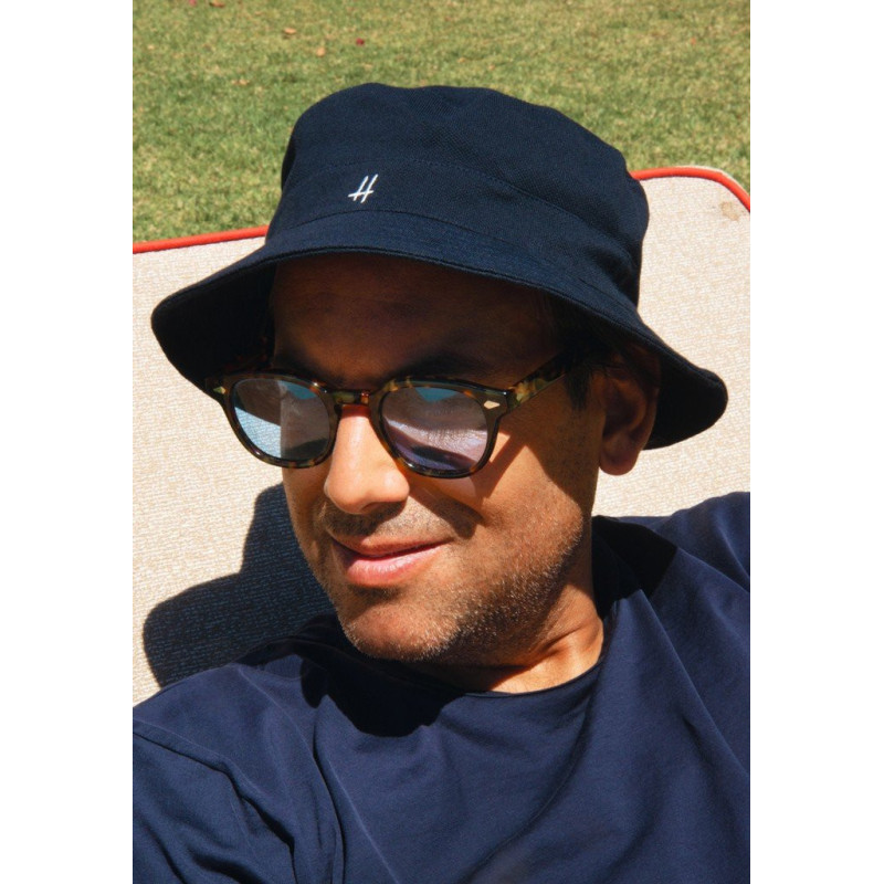 CREEK Einfarbiger Bob aus Piqué-Baumwolle | Herman Belgium