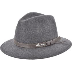 DRAKAINA Wide-brimmed hat in plain wool felt | Herman Belgium
