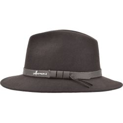 DRAKAINA Wide-brimmed hat in plain wool felt | Herman Belgium