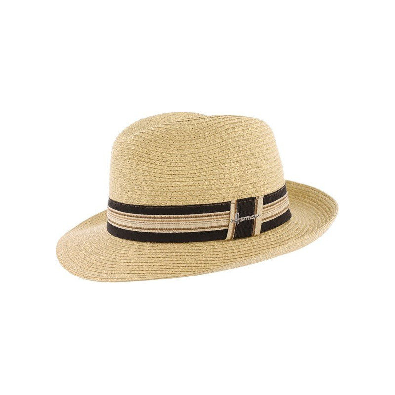 FIRENZE Grote hoed met verhoogde rand van | Herman Belgium