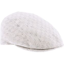 GARRETT Platte pet van stof met een vierkant | Herman Belgium