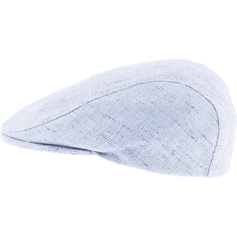 GARRETT Platte pet van stof met een vierkant | Herman Belgium