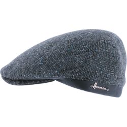 GRASBERG Casquette plate tweed avec bord en | Herman Belgium