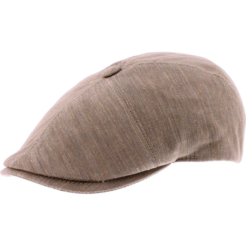 GREGORY Effen platte pet met 6 panelen en | Herman Belgium