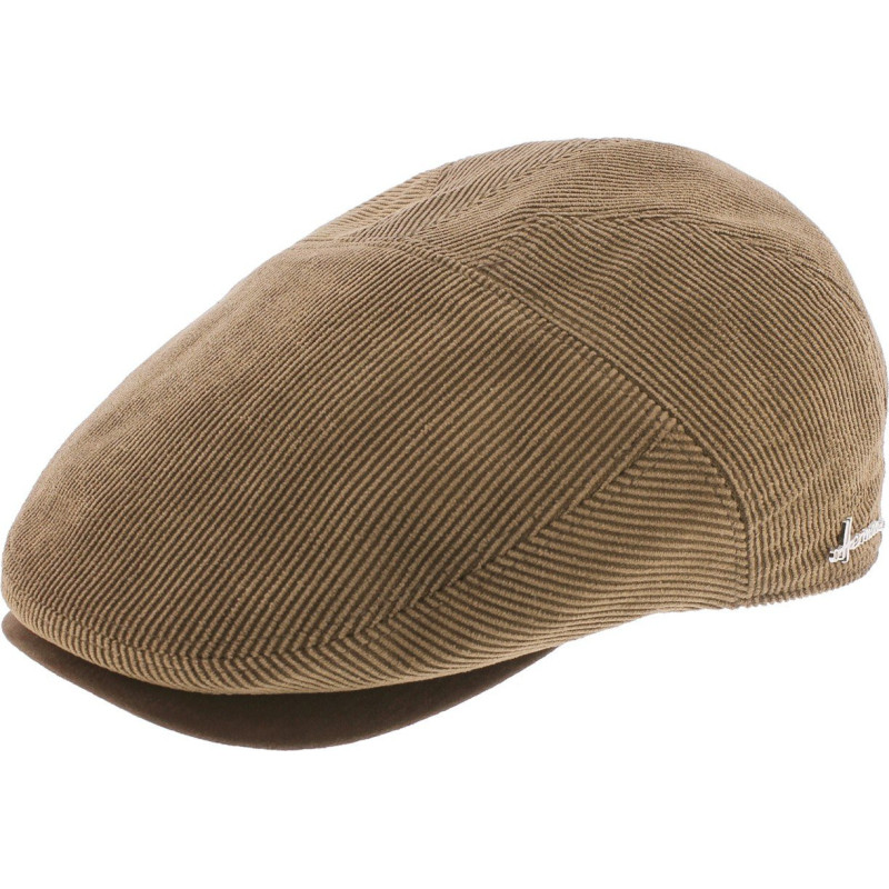 HENRI Flat cap in corduroy fabric | Herman Belgium