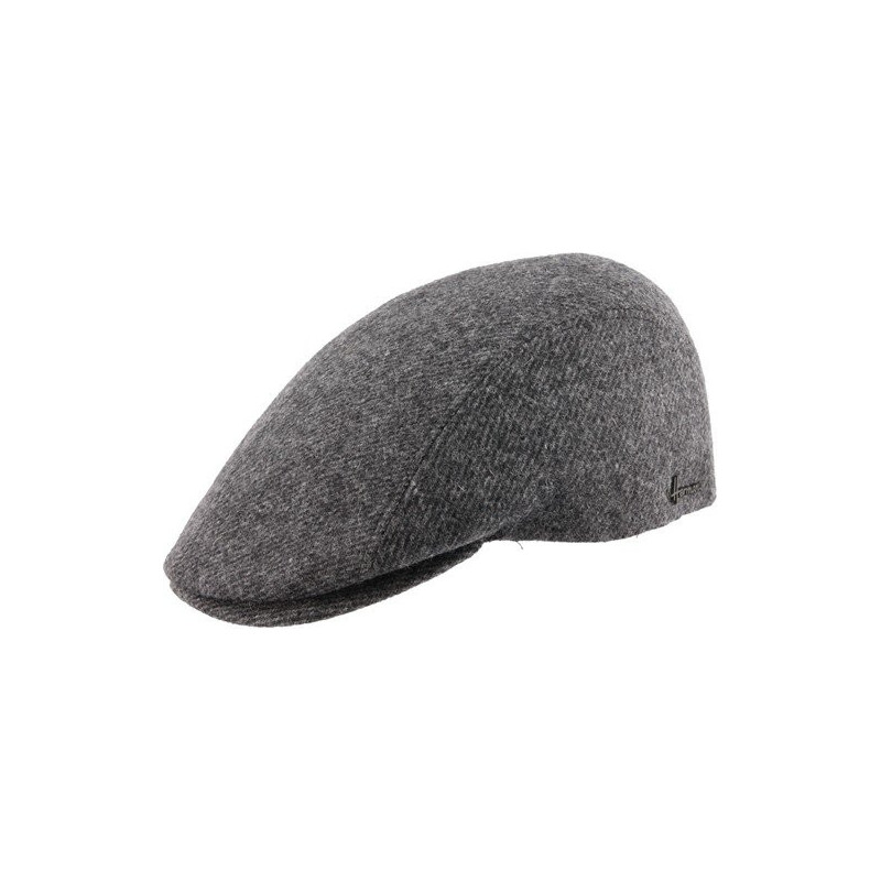HILL Flat wool cap with ear flaps | Herman Belgium