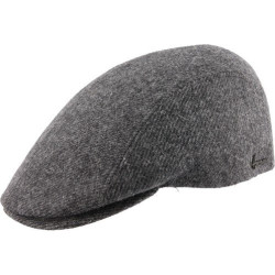 HILL Flat wool cap with ear flaps | Herman Belgium
