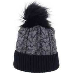 HINDA Bonnet adulte torsadé maille fine | Herman Belgium