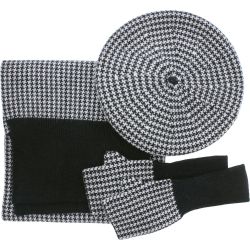 JANICE Hahnentrittmuster-Set, mit | Herman Belgium