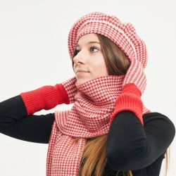 JANICE Hahnentrittmuster-Set, mit | Herman Belgium