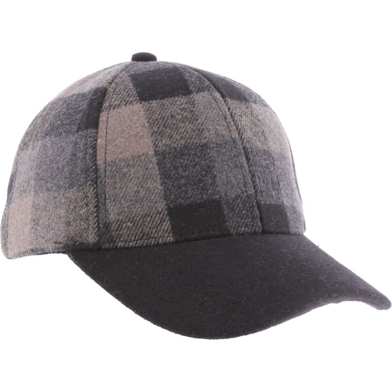 KRAMER Baseball cap in checked tweed with | Herman Belgium