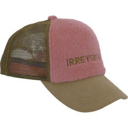 KUZO Casquette baseball bicolore en plush | Herman Belgium