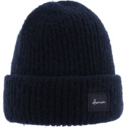LOUISE 127 Grof gebreide effen muts voor | Herman Belgium