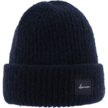 LOUISE 127 Grof gebreide effen muts voor | Herman Belgium