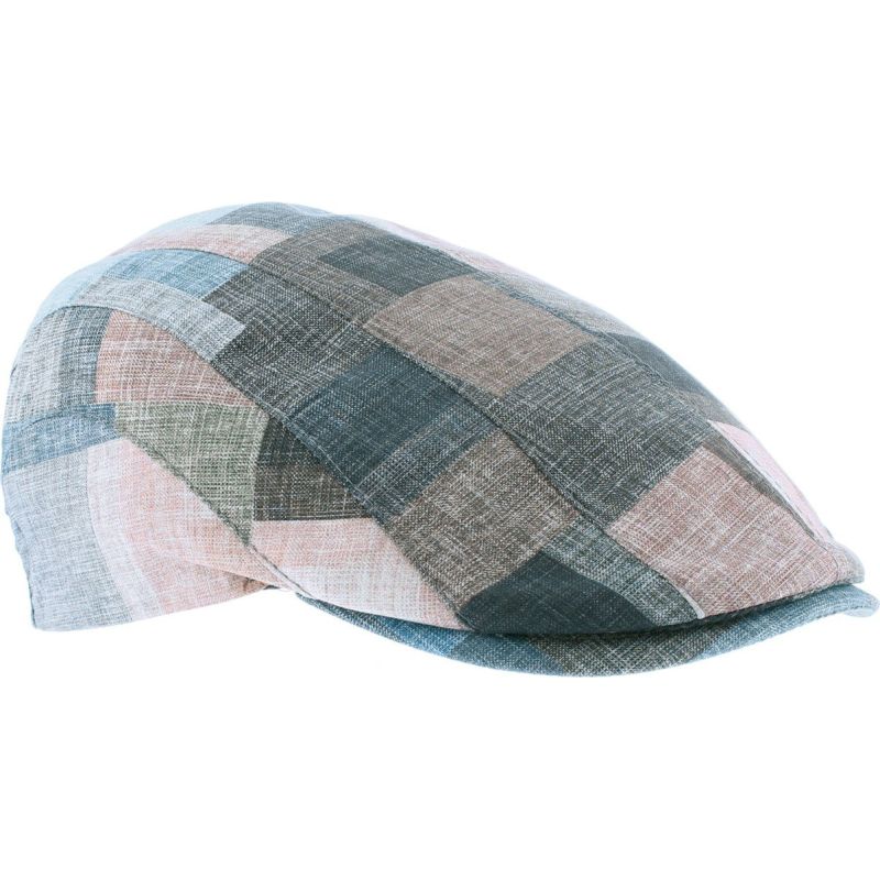 MARLON Platte pet van patchworkstof | Herman Belgium