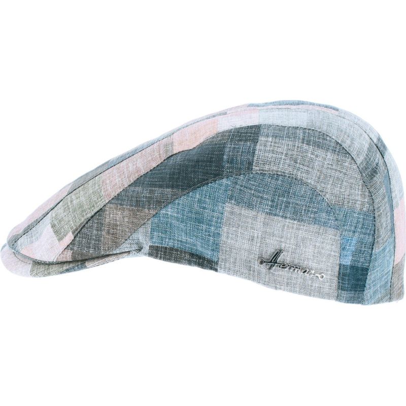 MARLON Platte pet van patchworkstof | Herman Belgium