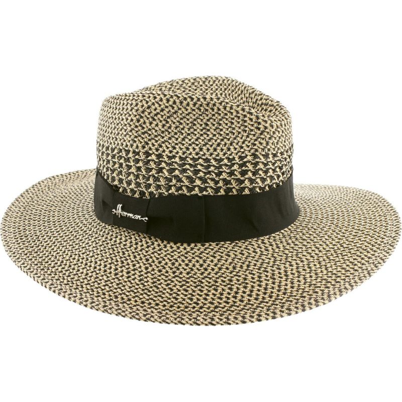 MAYA Hoed met grote rand van genaaid, | Herman Belgium
