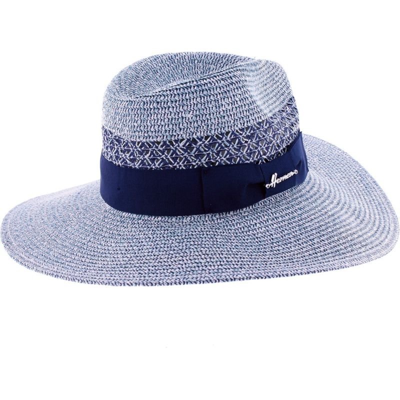 MAYA Hoed met grote rand van genaaid, | Herman Belgium
