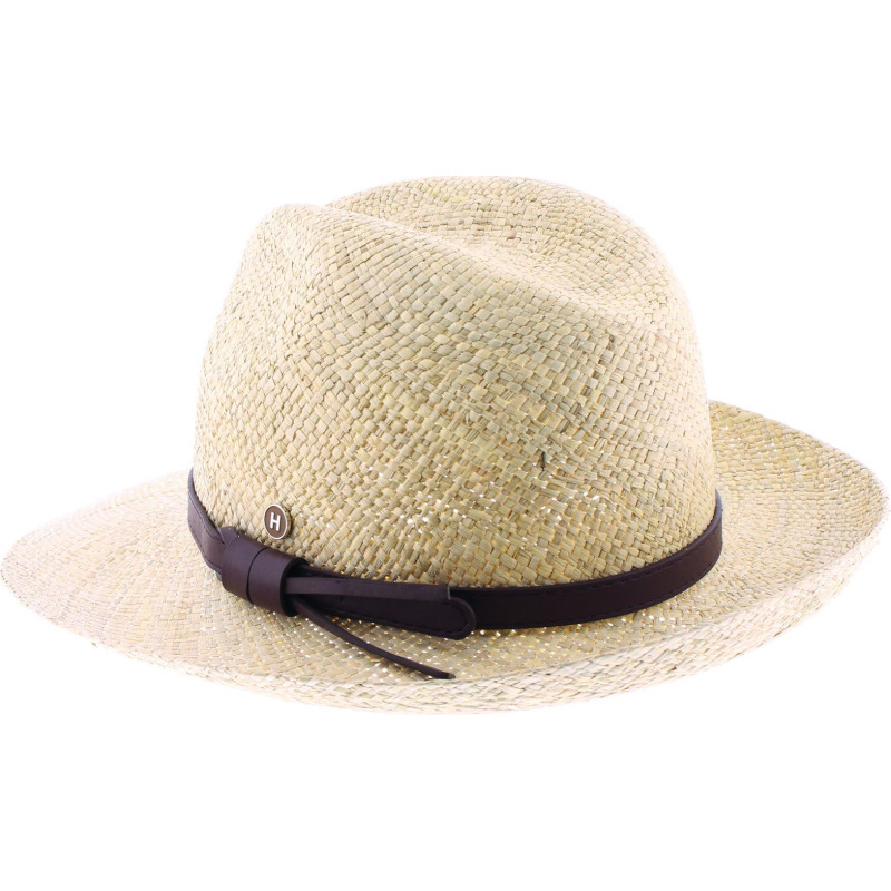 ALDO Breitkrempiger Hut mit Gürtel. | Herman Belgium