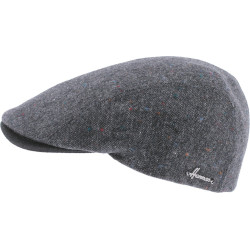 NOVAK Plain virgin wool flat cap | Herman Belgium