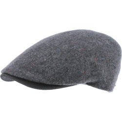 NOVAK Plain virgin wool flat cap | Herman Belgium